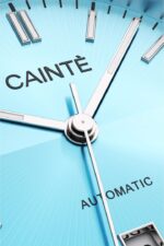 Cainte Laurent Watch Turquoise Automatic