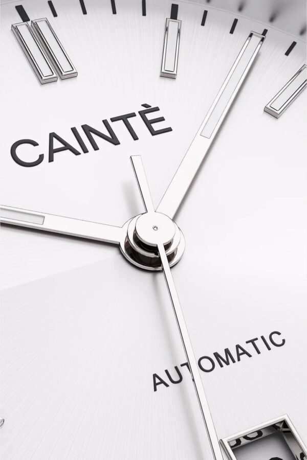 Cainte Laurent Watch White Automatic