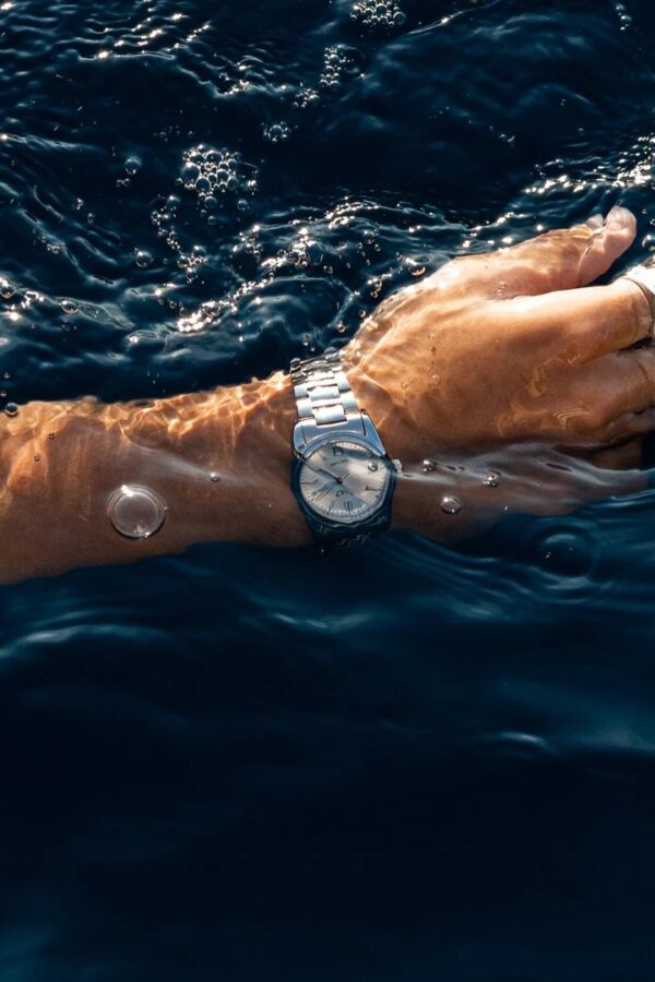 Cainte Laurent Watch White Quartz