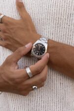 Cainte Laurent Watch Black Automatic
