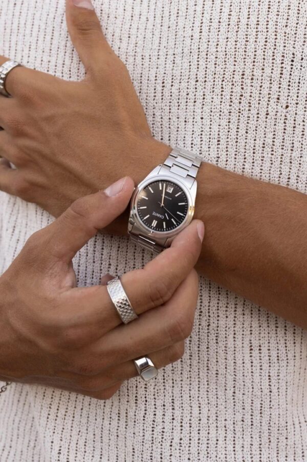 Cainte Laurent Watch Black Automatic