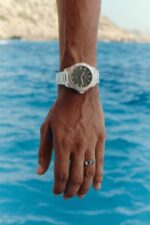 Cainte Coralseek Watch Green Swiss Movement Quartz