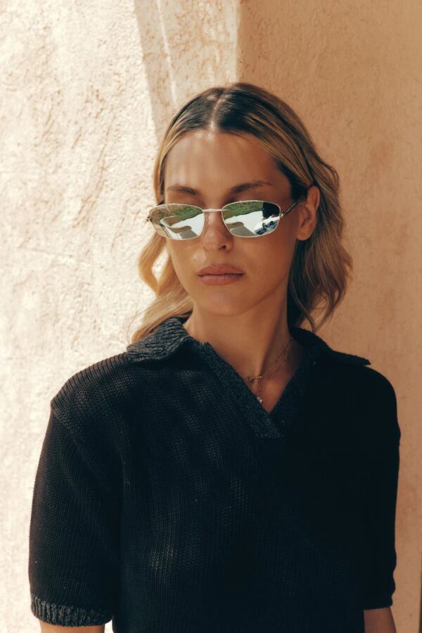 Cainte Sunglasses silver Unisex