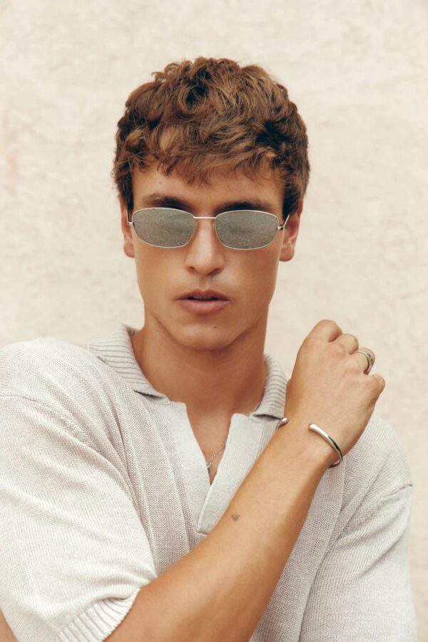 Cainte Sunglasses silver Unisex