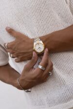 Cainte Laurent Two Tone White Automatic