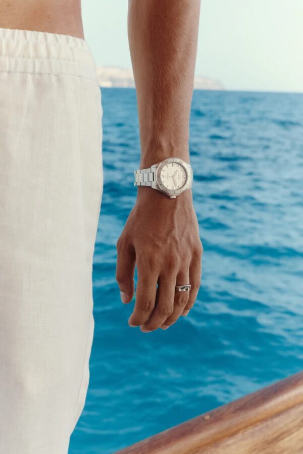 Cainte Carolseek Watch White Swiss Movement Automatic