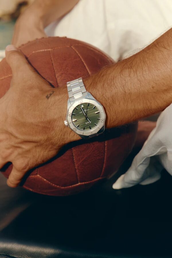 Cainte Coralseek Watch Green Swiss Movement Automatic